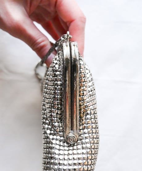 【Goods】Vintage Metallic Mesh Evening Bag