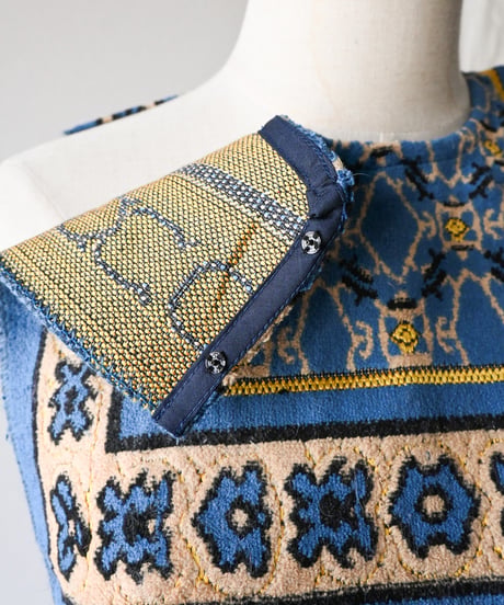 【tiny yearn】Arabian rug Bib Vest