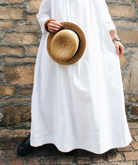 【Seek an nur】French Antique Hand Lace Flare Night Dress