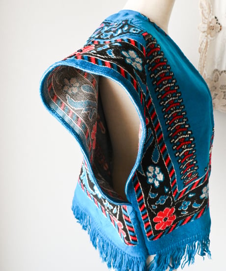 【tiny yearn】Arabian rug Vest Jacket