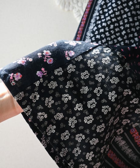 【Seek an nur】Euro Floral Maxi Skirt