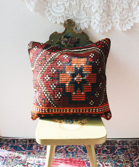 〈Goods〉Vintage Turkish Kilim Cushion Cover