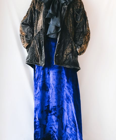 【Seek an nur】Design Chemical Denim Over Jacket