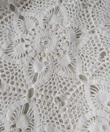 【Seek an nur】Vintage cotton crochet cami