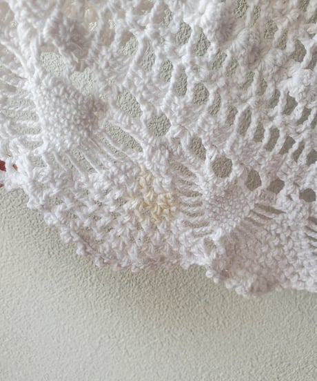 【Seek an nur】Vintage cotton crochet dress