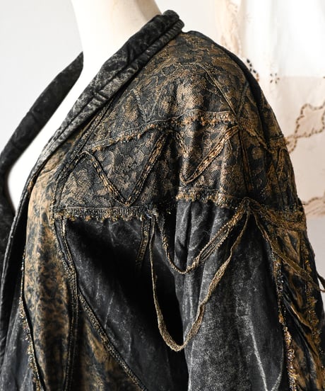 【Seek an nur】Design Chemical Denim Over Jacket