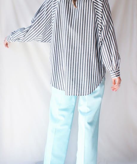 【Seek an nur】Dead stock Slacks Tuck Pants
