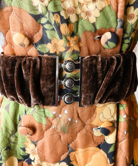 【Accessory】Velour Gather Rubber Belt