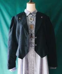 【Seek an nur】Tyrolean Puff Linen Jacket