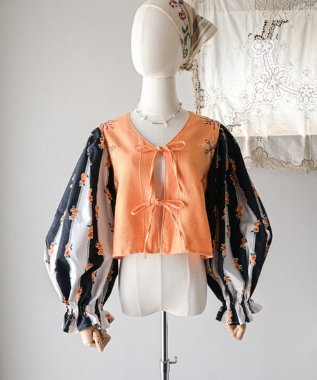 【curoam】Vintage Skirt Reworked Blouse