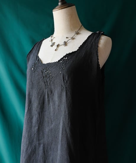 【Seek an nur】French Antique Linen Night Dress
