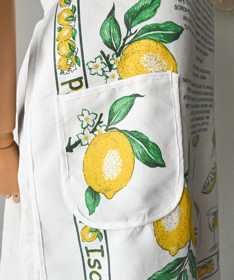 【curoam】Italy limoncello souvenir apron