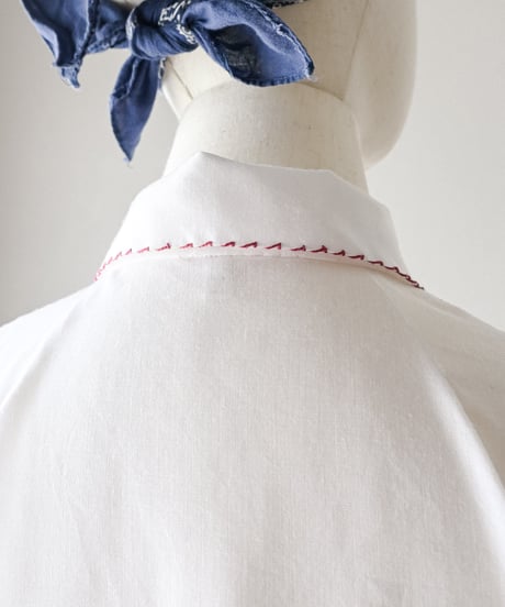 【Seek an nur】1970's Hungarian Vintage Peasant Blouse