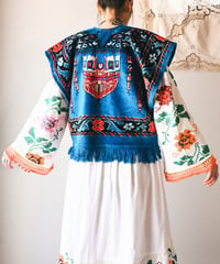 【tiny yearn】Arabian rug Vest Jacket