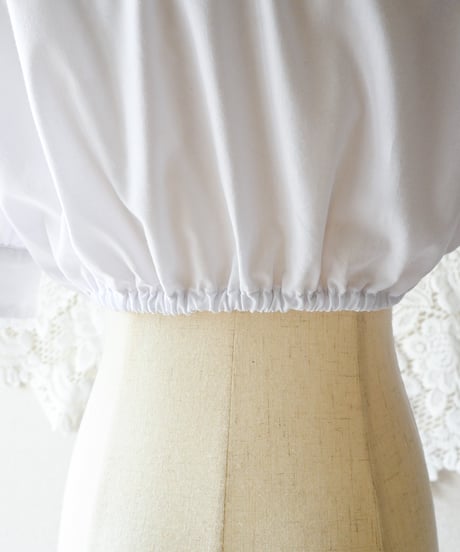 【Seek an nur】Euro Cropped Puff Dirndl Blouse