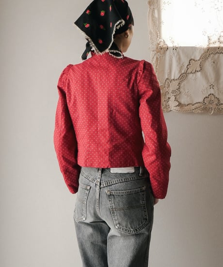 【Seek an nur】Tyrolean cotton trachten jacket