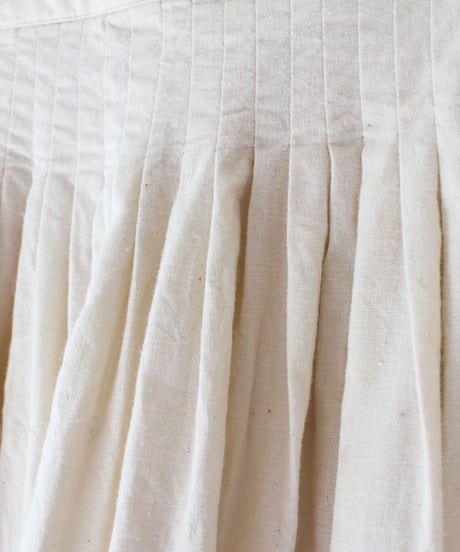 【Seek an nur】Euro Ribbon Cotton Wrap Skirt
