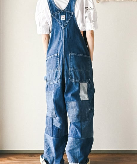 【curoam】USA Pointer Brand Overalls