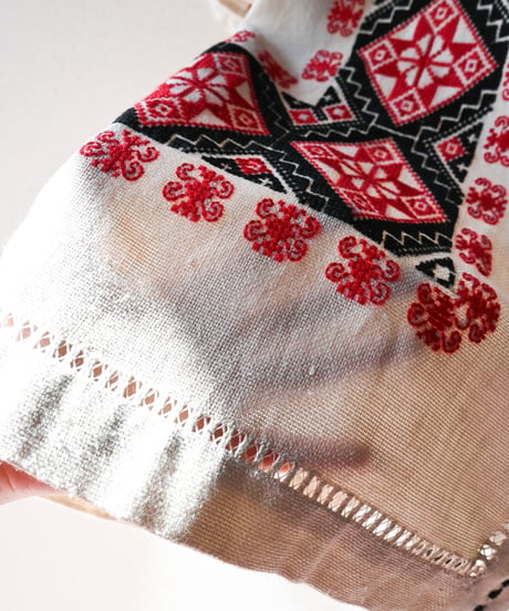 【Seek an nur】Romanian Vintage Embroidered Dress