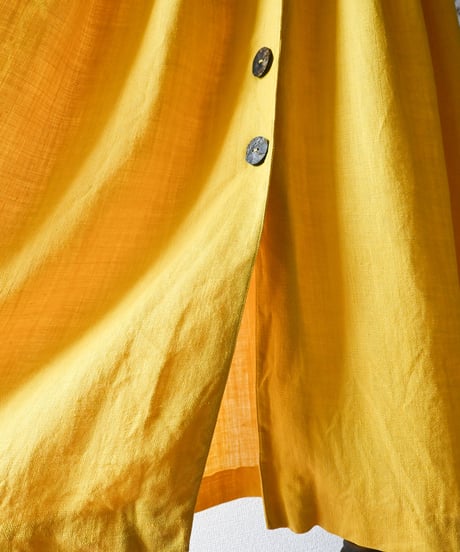 【tiny yearn】Tyrolean Linen Puff Dirndl Dress