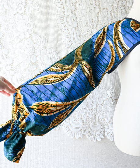 【tiny yearn】African Batik Bolero & Pants Set up