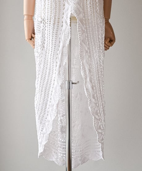 【Seek an nur】Vintage cotton crochet dress