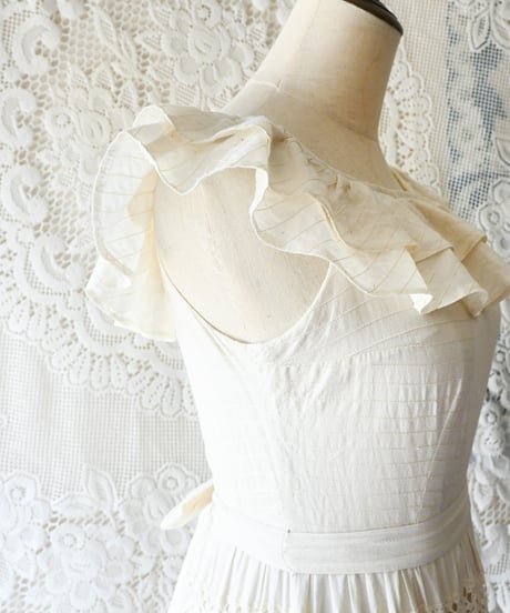 【Seek an nur】1970's Vera Mont Paris Maxi Dress