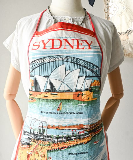 【curoam】Heil Sydney linen souvenir apron