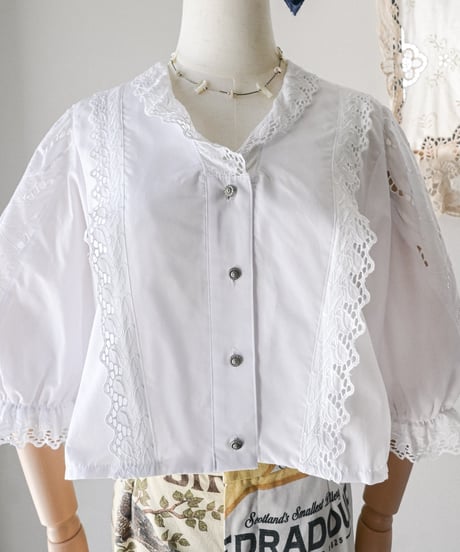 【Seek an nur】Euro lace dirndl blouse