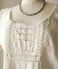 【Seek an nur】1890-1910's French antique night dress