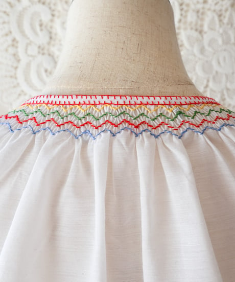 【Seek an nur】Hungarian Embroidered Peasant Blouse