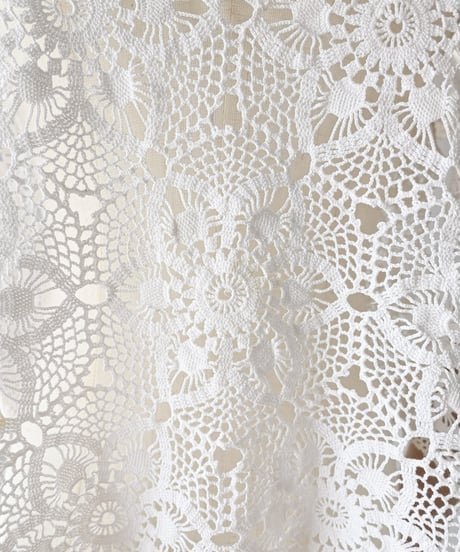 【Seek an nur】Vintage cotton crochet cami