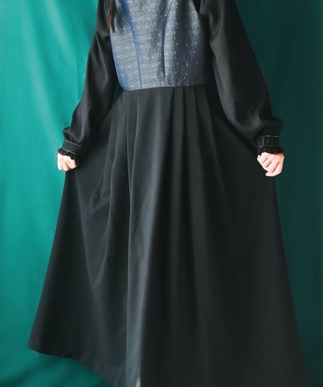 【Seek an nur】Tyrolean Black Dirndl Dress