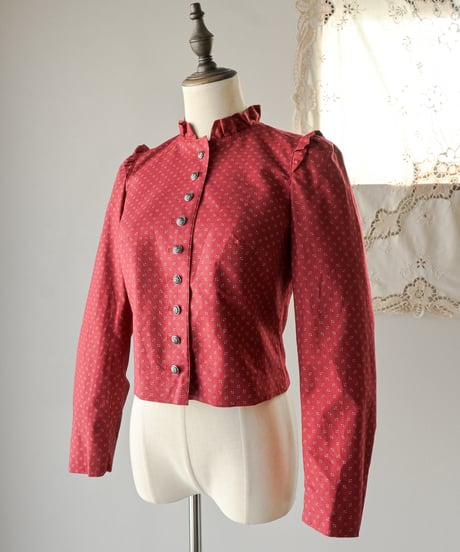 【Seek an nur】Tyrolean cotton trachten jacket