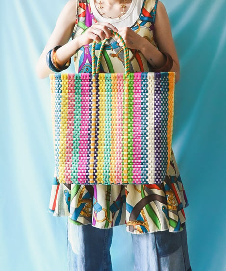 【tiny yearn】 Mexico Mercado Basket Bag