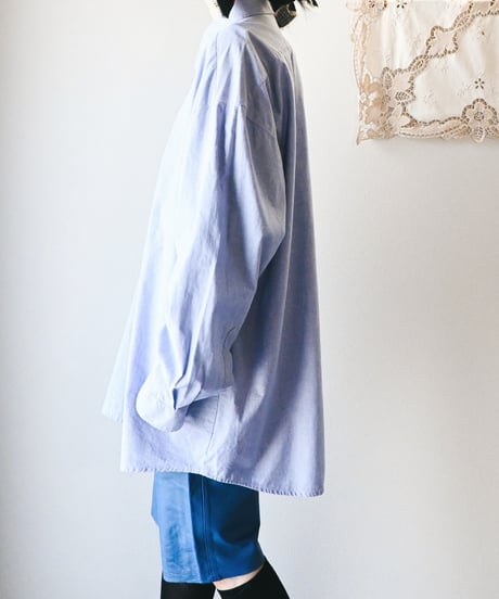 【Seek an nur】Tyrolean Embroidered Dress Shirt