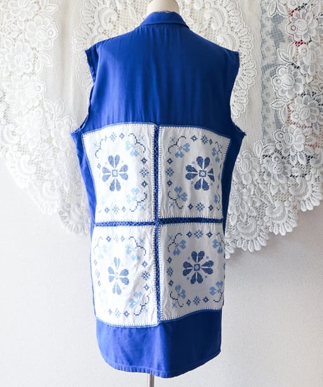 【Seek an nur】⁡Euro Work Cutoff Vest