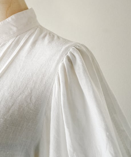 【Seek an nur】Tyrolean linen trachten blouse