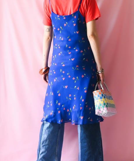 【tiny yearn】Euro Floral Cami Dress