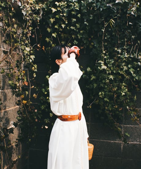 【Seek an nur】Embroidered Sheer Caftan Dress