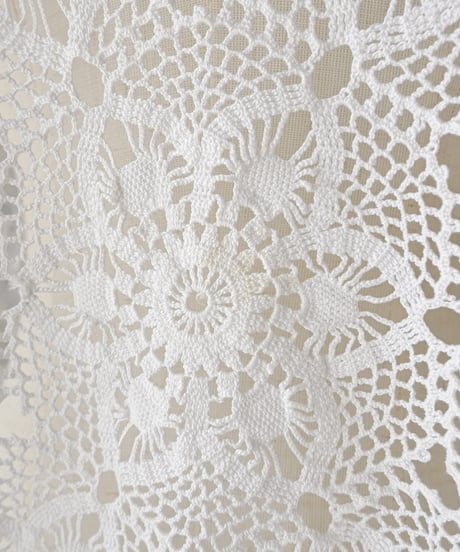【Seek an nur】Vintage cotton crochet cami