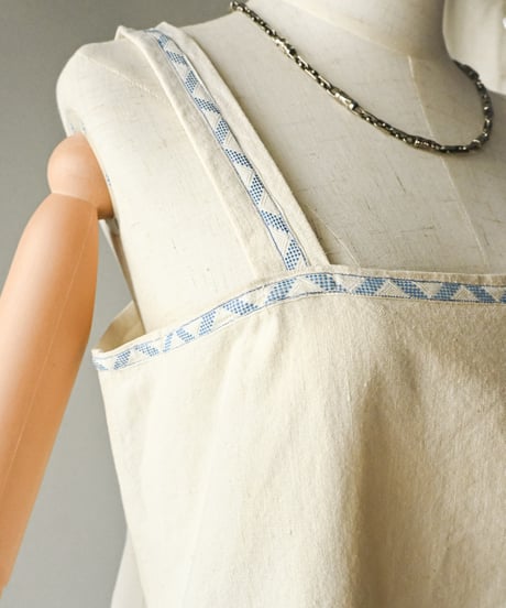 【Seek an nur】1910~30's French antique night dress