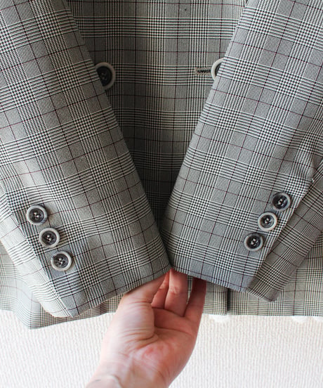 【Seek an nur】Glen Check Jacket&Pants Set up