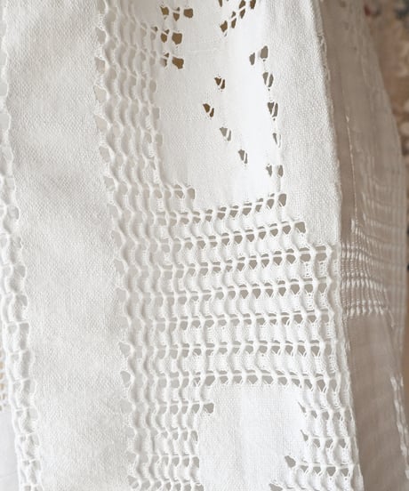 【Seek an nur】Romanian Vintage Crochet Folk Blouse