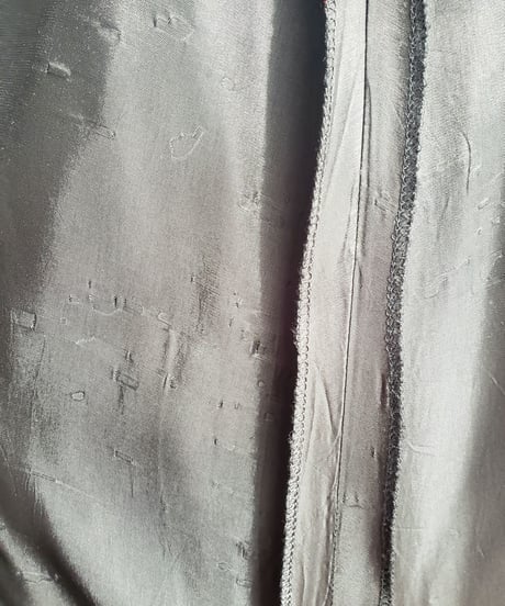 【Seek an nur】Austrian Stripe Flare Long Skirt