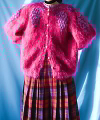【tiny yearn】Mohair Hand Knit Cardigan