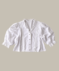【Seek an nur】Euro lace dirndl blouse