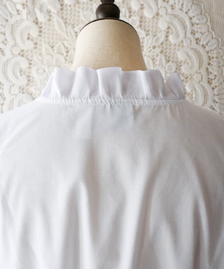 【Seek an nur】Euro Cropped Sheer Dirndl Blouse
