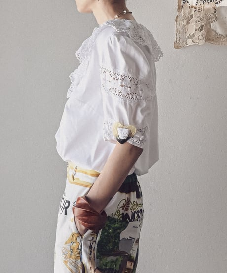 【Seek an nur】Euro lace dirndl blouse