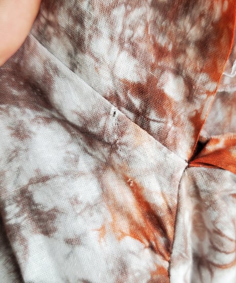 【tiny yearn】African Batik Maxi Dress